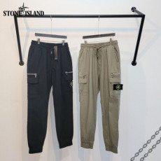 stone islan＊스톤아일랜＊ 지퍼포켓 린넨 조거 팬츠