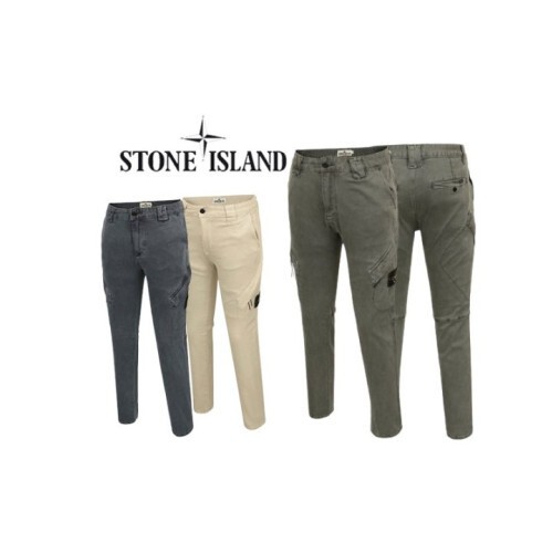 stone islan＊스톤아일랜＊ 뒤포인트 사선포켓 슬림 스판팬츠
