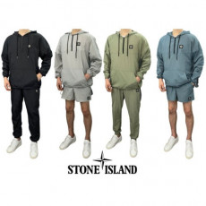 stone islan＊스톤아일랜＊ 스몰컴퍼스와팬 나일론 워셔 메탈 3피스 세트