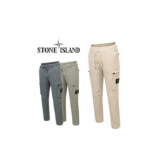stone islan＊스톤아일랜＊ 배기핏 와펜 스판 카고팬츠