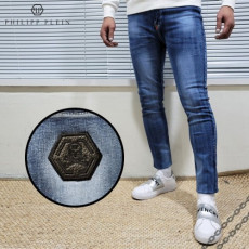 philipp plein 필립플레인 스컬패치 워싱 청바지