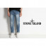 stone islan＊스톤아일랜＊ 캣워싱 연청 슬림진