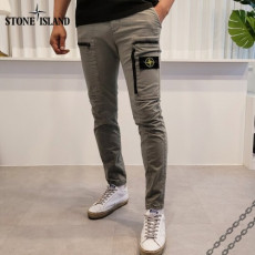 stone islan＊스톤아일랜＊ 블랙라인지퍼 팬츠