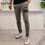 stone islan＊스톤아일랜＊ 블랙라인지퍼 팬츠