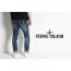 stone islan＊스톤아일랜＊ 캣워싱 연청 슬림진