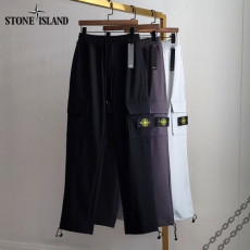 stone islan＊스톤아일랜＊ 패치 카고 와이드 팬츠