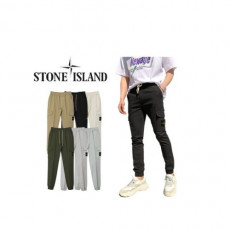 stone islan＊스톤아일랜＊ 코튼스판 카고 조거 팬츠