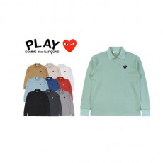 comme des garco** 꼼데가르* 오픈 pk 긴팔카라티