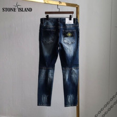 stone islan＊스톤아일랜＊ 뒷절개 데미지 청바지