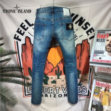 stone islan＊스톤아일랜＊ (화이트와펜 진청 슬림진)