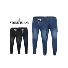 stone islan＊스톤아일랜＊ 뒤포인트 데님카고 조거