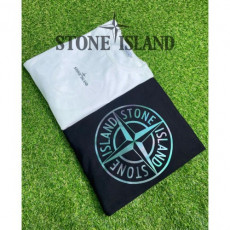 stone islan＊ 스톤아일랜＊ 오로라 리플렉티브 와팬 롱 슬리브세미오버핏