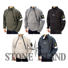 stone islan＊ 스톤아일랜＊ 30th aniversary 사이드 더블 zip 스판 아노락 컴포트핏
