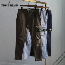stone islan＊ 스톤아일랜＊컷팅 포켓 카고 팬츠