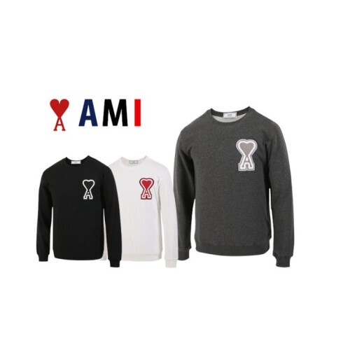 ami 아미 빅하트 맨투맨 (수입국내배송)