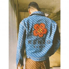 kenzo 겐조xnigo 플라워 데님 자켓