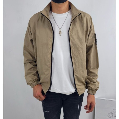 stone islan＊ 스톤아일랜＊ 고스트피스 워싱 윈드 집업