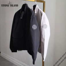 stone islan＊ 스톤아일랜＊ 서클패치 빅포켓 자켓