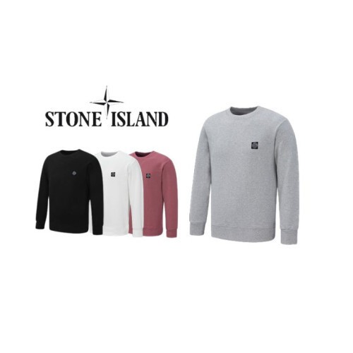 stone islan＊ 스톤아일랜＊ 레귤러사각 맨투맨 티셔츠