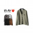 comme des garco** 꼼데가르* 블랙와펜 가디건