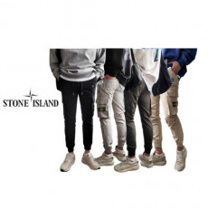 stone islan＊ 스톤아일랜＊ 윈드 베이직 스판 카고조거팬츠