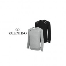valentnio 발렌티* 어깨 지퍼 맨투맨 (수입국내배송)