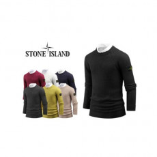 stone islan＊ 스톤아일랜＊ 루즈핏 라운드 니트