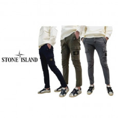 stone islan＊ 스톤아일랜＊ 카고 포인트 포켓 팬츠