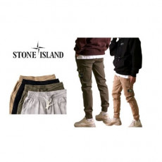 stone islan* 스톤아일랜* 밴딩 카고 양기모팬츠