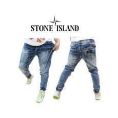 stone islan* 스톤아일랜* 헤비기모 밴딩 청조거