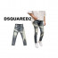 dsquared2 디스퀘어드2 사선 포켓 워싱 청바지