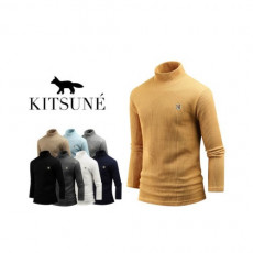maison kitsun* 메종키츠* 골지 반목 니트