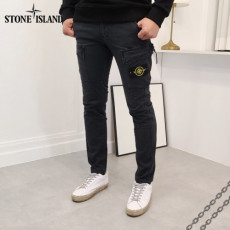 stone islan* 스톤아일랜* 세로지퍼포켓 팬츠
