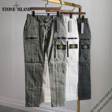 stone islan* 스톤아일랜* 블랙라인지퍼 팬츠 +
