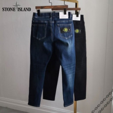stone islan* 스톤아일랜* 포켓패치 베이직 기모 청바지