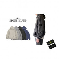 stone islan* 스톤아일랜* 헤비기모 피그먼트 후드티