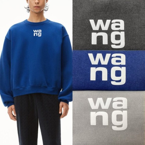 알렉산더* 퍼프 로고 피그먼트 맨투맨 (남성)