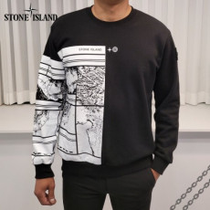 stone islan* 스톤아일랜* 맵프린팅 맨투맨