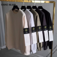 stone islan* 스톤앙리랜드 양기모 베이직 맨투맨