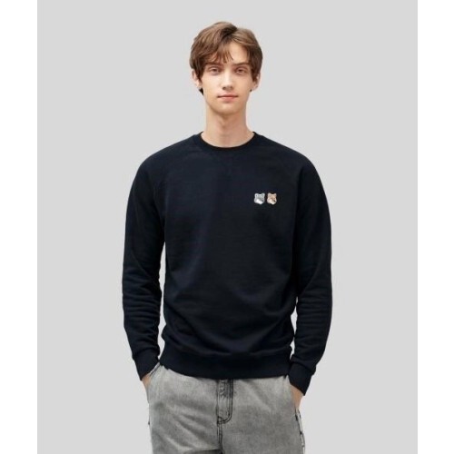maison kitsun* 메종키츠* 더블 폭스 수입 맨투맨