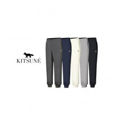 maison kitsun* 메종키츠* 윈터 양털 헤비기모 트레이닝 바지