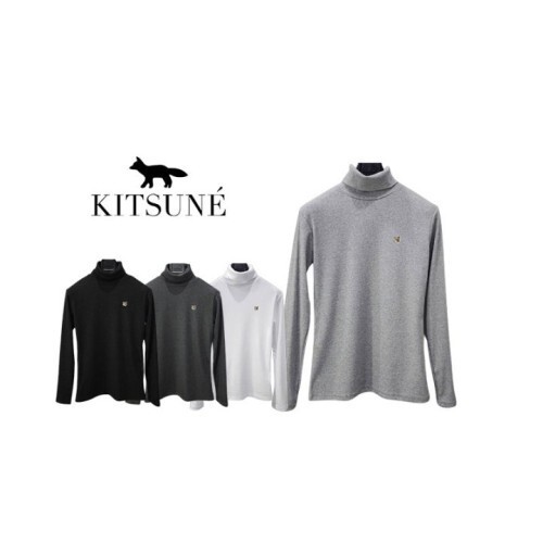 maison kitsun* 메종키츠* 폭스 스판 베이직 폴라티
