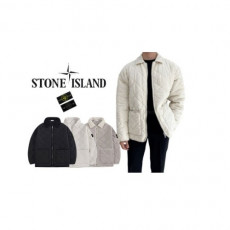 stone islan* 스톤아일랜* 카라양털 퀄팅 자켓
