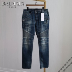 balmain 발망 바이커 패치 빈티지 청바지
