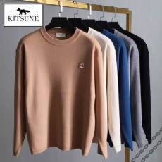 maison kitsun* 메종키츠* 폭스헤드 어반 니트