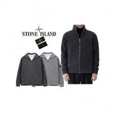 stone islan* 스톤아일랜* 블루종 집업 니트
