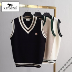 maison kitsun* 메종키츠* 폭스헤드 라인배색