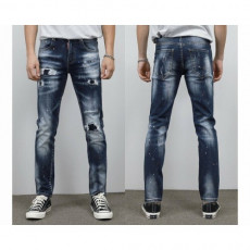 dsquared2 디스퀘이드2 23 s/s 무릎사각 구제 진청 페인트