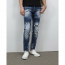 dsquared2 디스퀘이드2 무릎 구제 진청 페인트