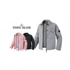 stone islan* 스톤아일랜* 블랙패치 매쉬 와샤 바람막이
